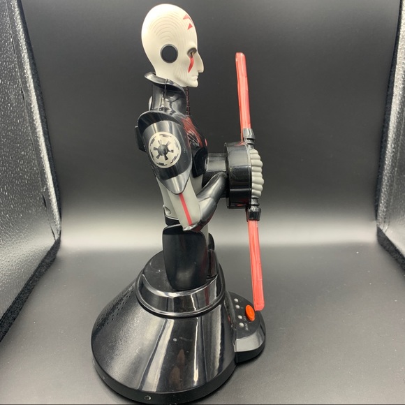 Star Wars Animated Alarm Clock Rotating Lightsaber - Picture 8 of 8